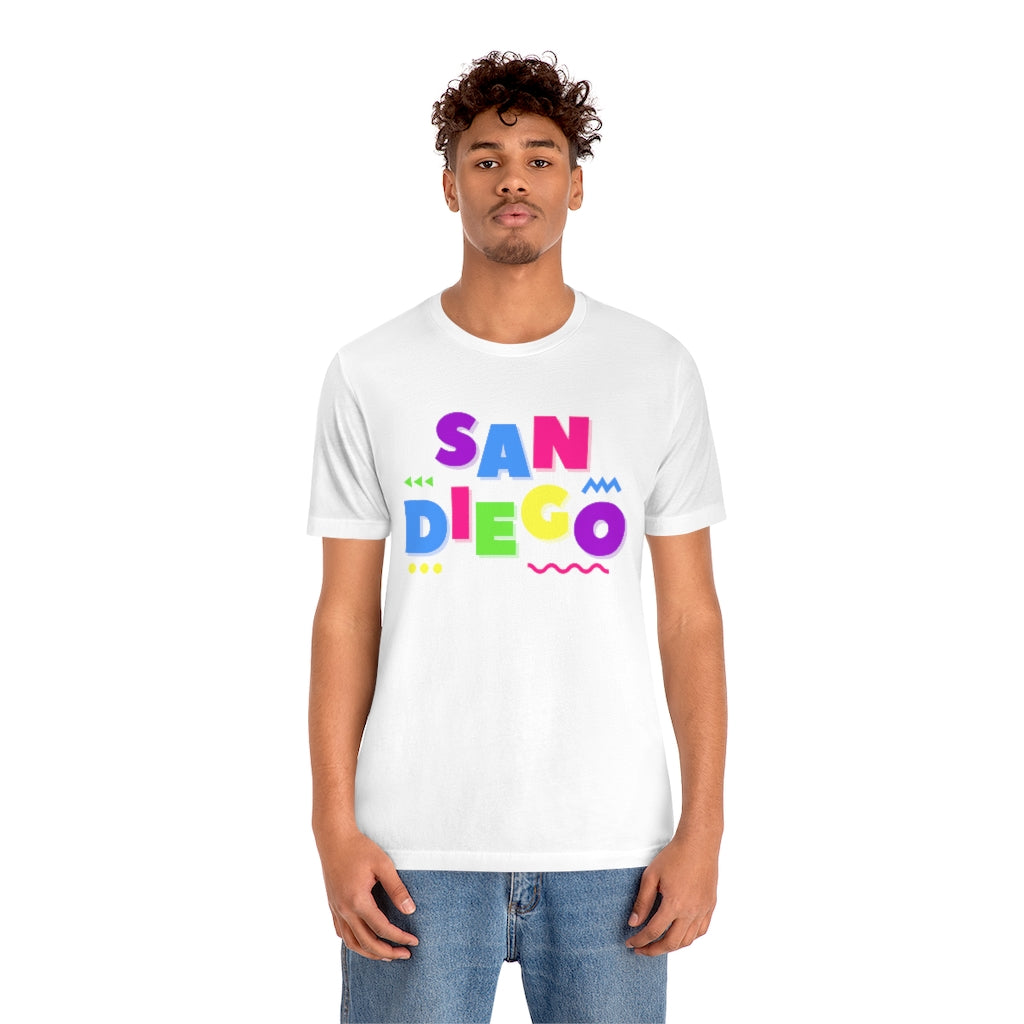 Colorful San Diego T-Shirt