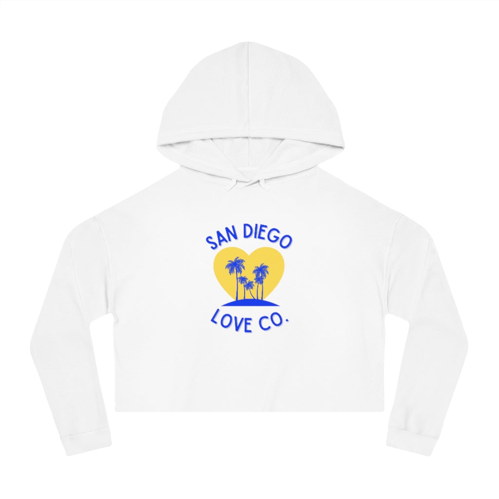 San Diego Love Co. Women's Cropped Hooded