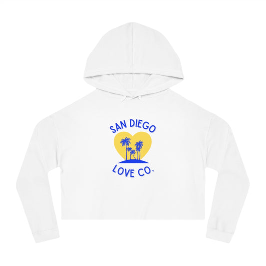 San Diego Love Co. Women's Cropped Hooded