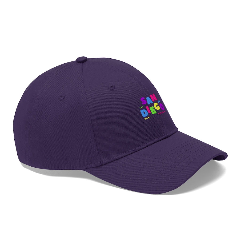 Colorful San Diego Hat