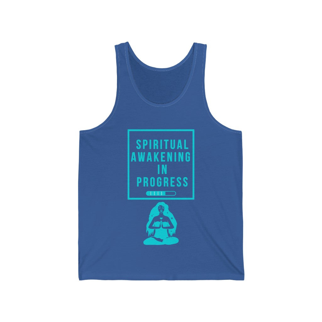 Spiritual Awakening Tank-Top (Teal)