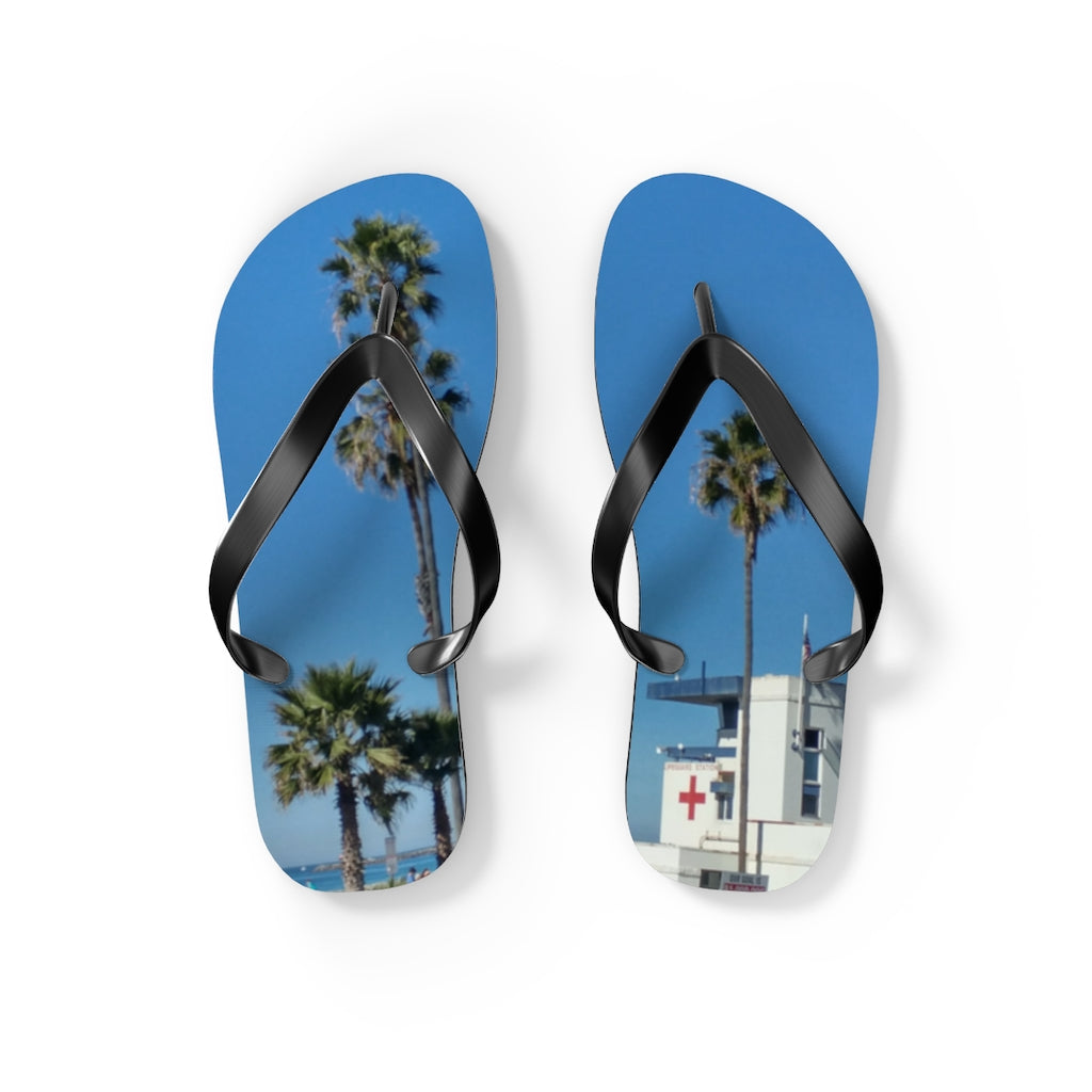 Ocean Beach San Diego, CA Flip Flops