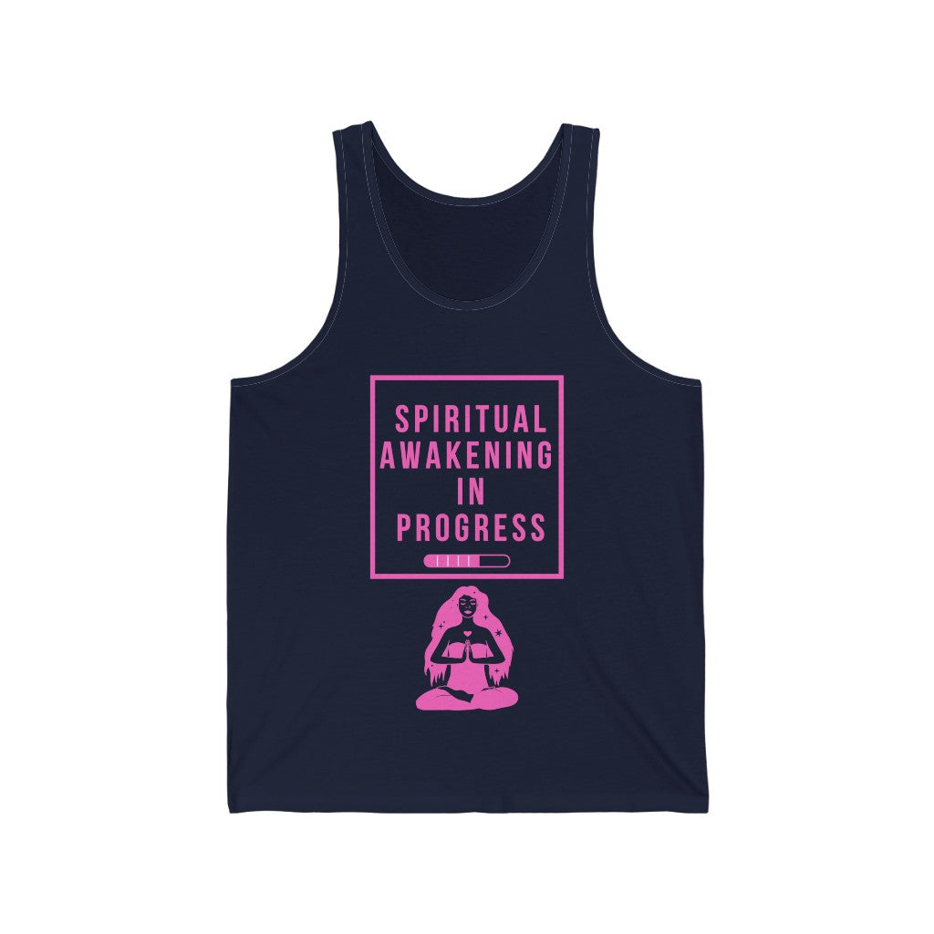 Spiritual Awakening Tank-Top (Pink)