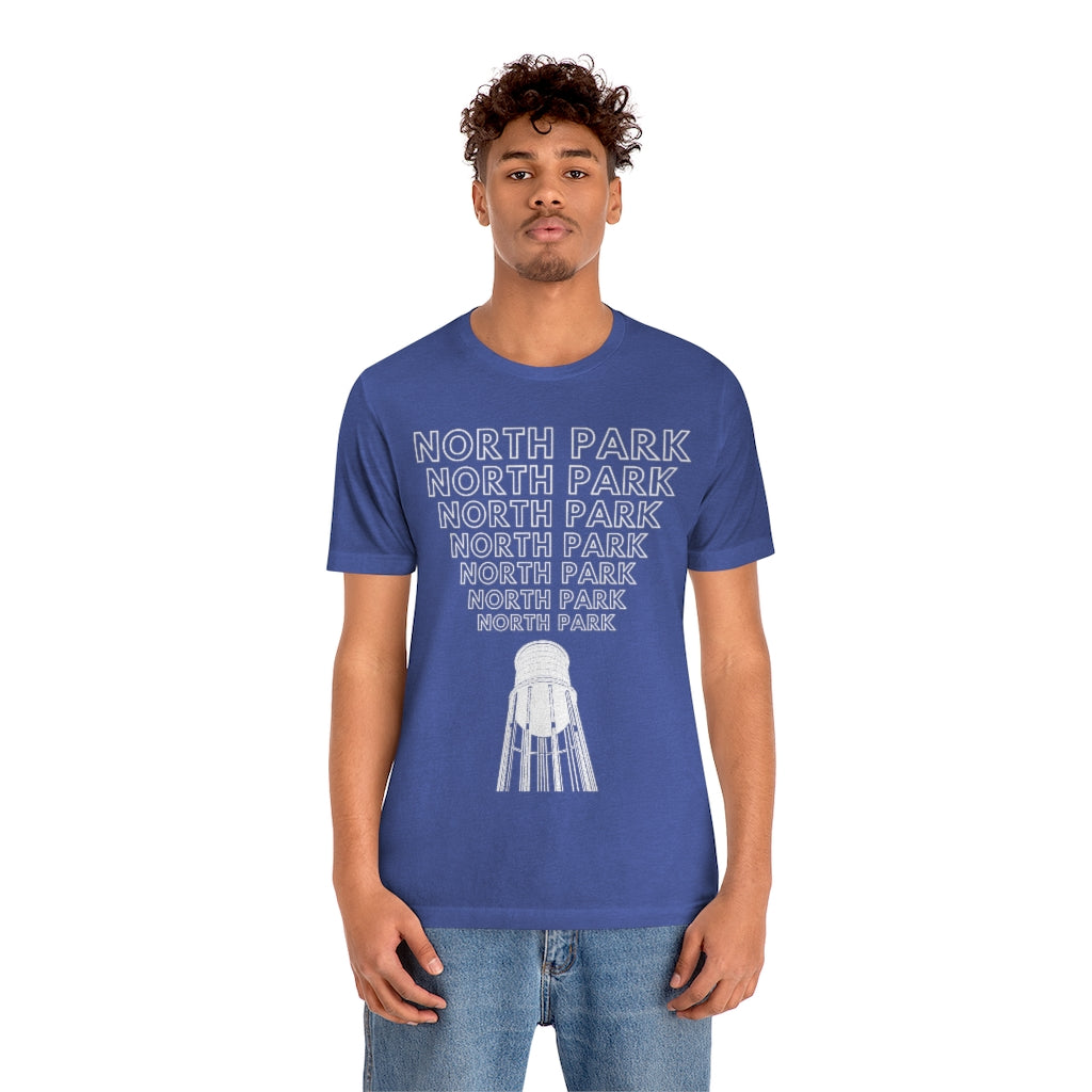 "Yell North Park" Water Tower T-Shirt