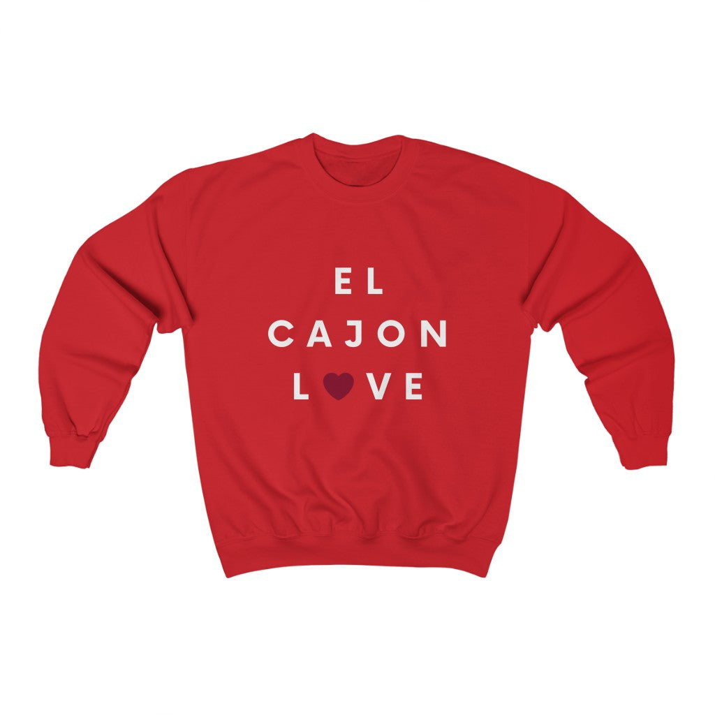 El Cajon Love Sweatshirt, San Diego County Neighborhood Sweater (Unisex) (Multiple Colors Avail)