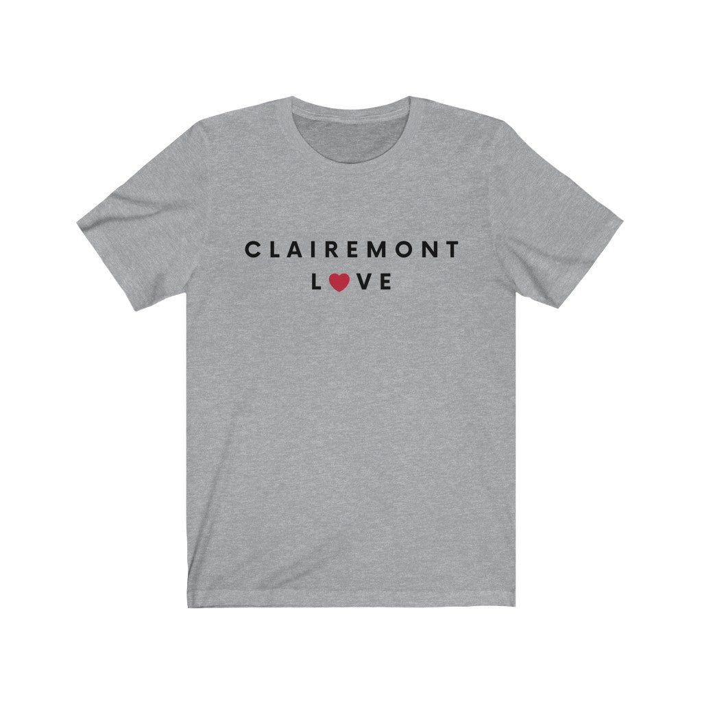 Clairemont Love Tee, San Diego Neighborhood T-Shirt (Unisex) (Multiple Colors Avail)