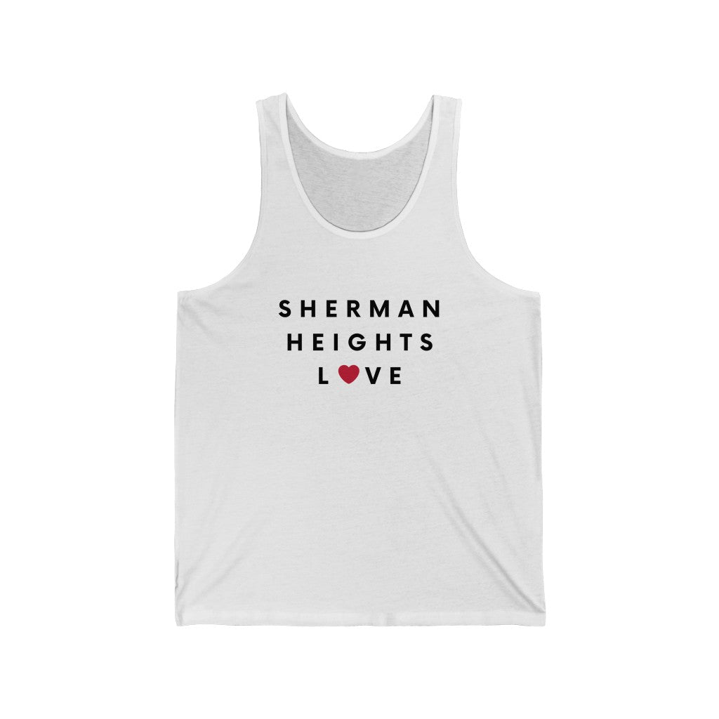 Sherman Heights Love Tank, SD Sleeveless T-shirt (Unisex)