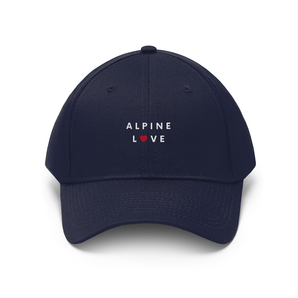 Alpine Love Twill Hat, SD Dad Cap (Unisex)