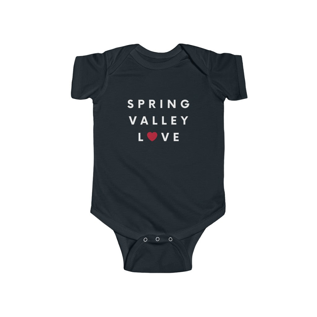 Spring Valley Love Baby Onesie, San Diego Area Infant Bodysuit