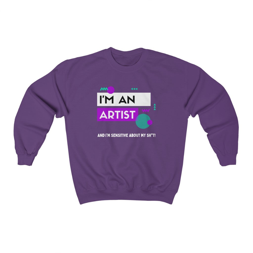 I'm an Artist Sweatshirt (Purple)