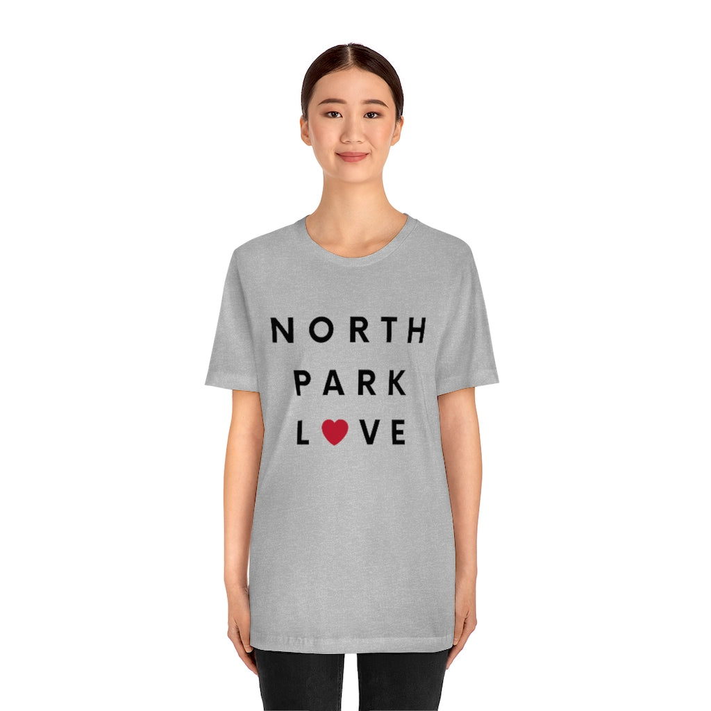 North Park Love Tee, SD T-Shirt