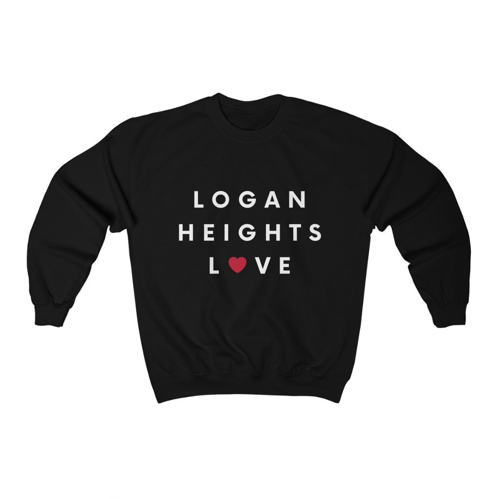 Logan Heights Love Sweatshirt, San Diego Neighborhood Sweater (Unisex) (Multiple Colors Avail)