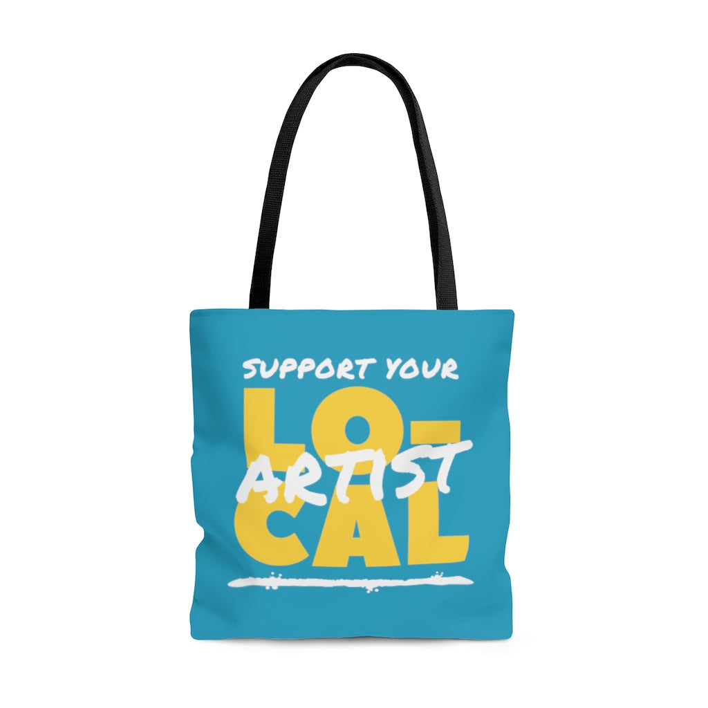 Support Your Local Artist Tote Bag (Yellow)