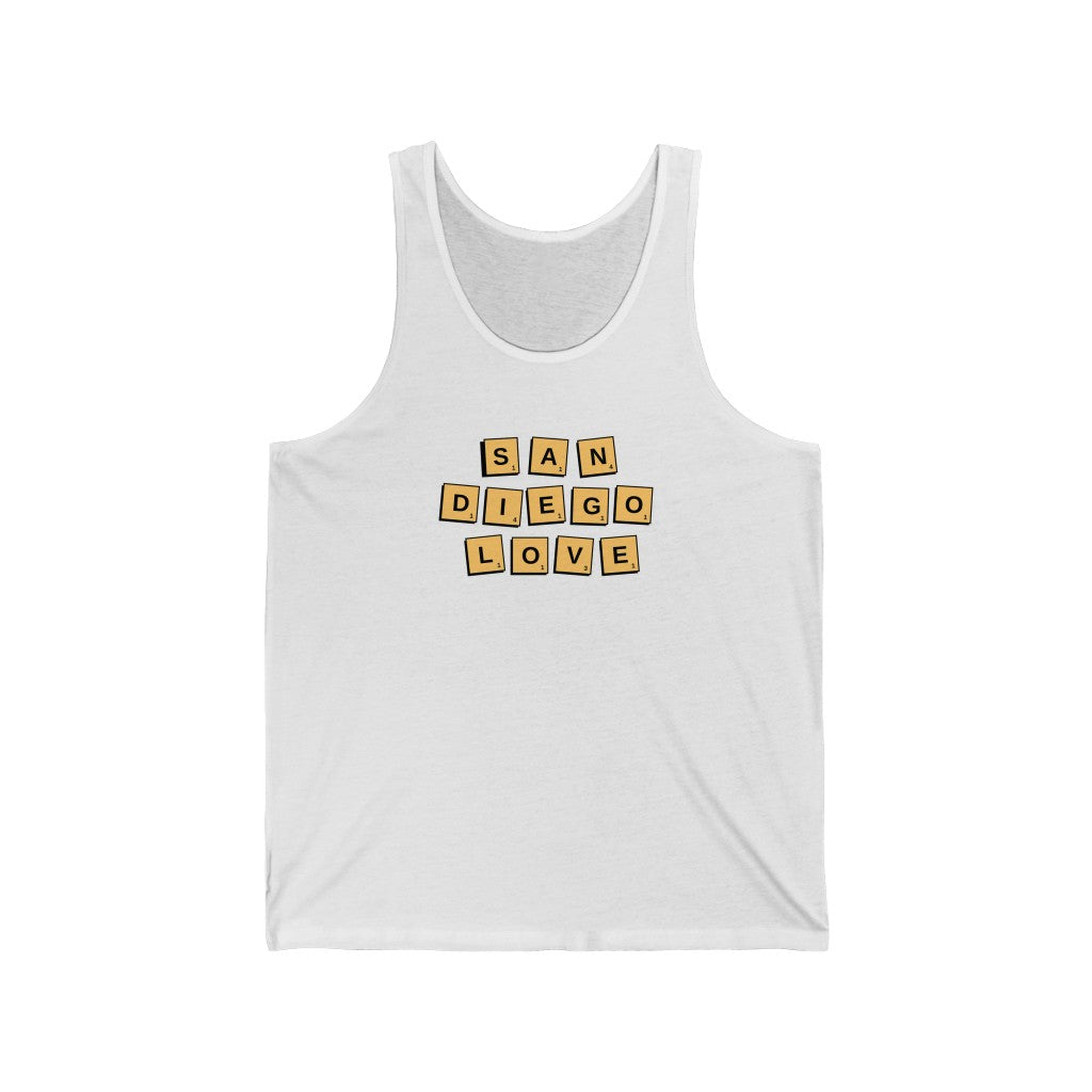 San Diego Scrabble Tank