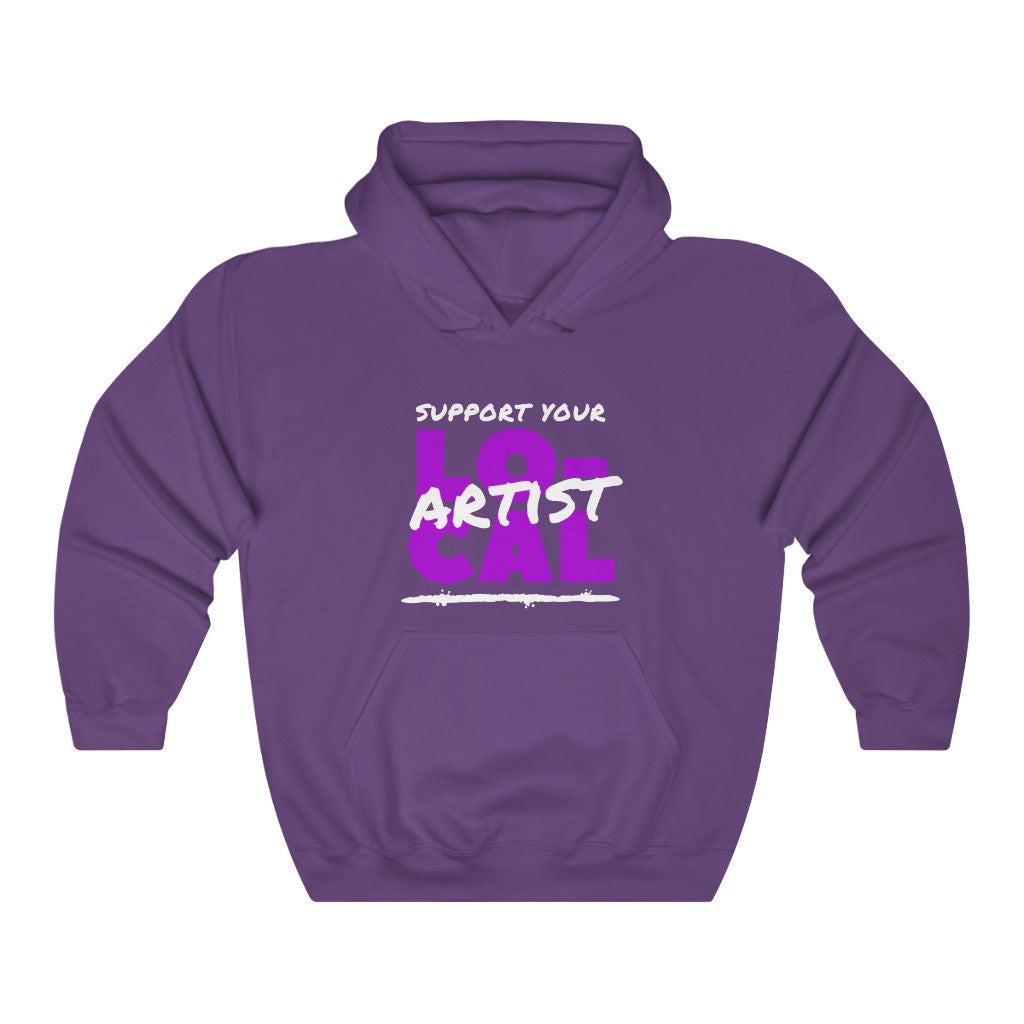 Support Your Local Artist Hoodie (Purple)