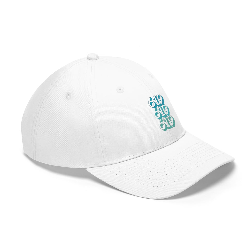 619 Hat | Teal SD Dad Cap