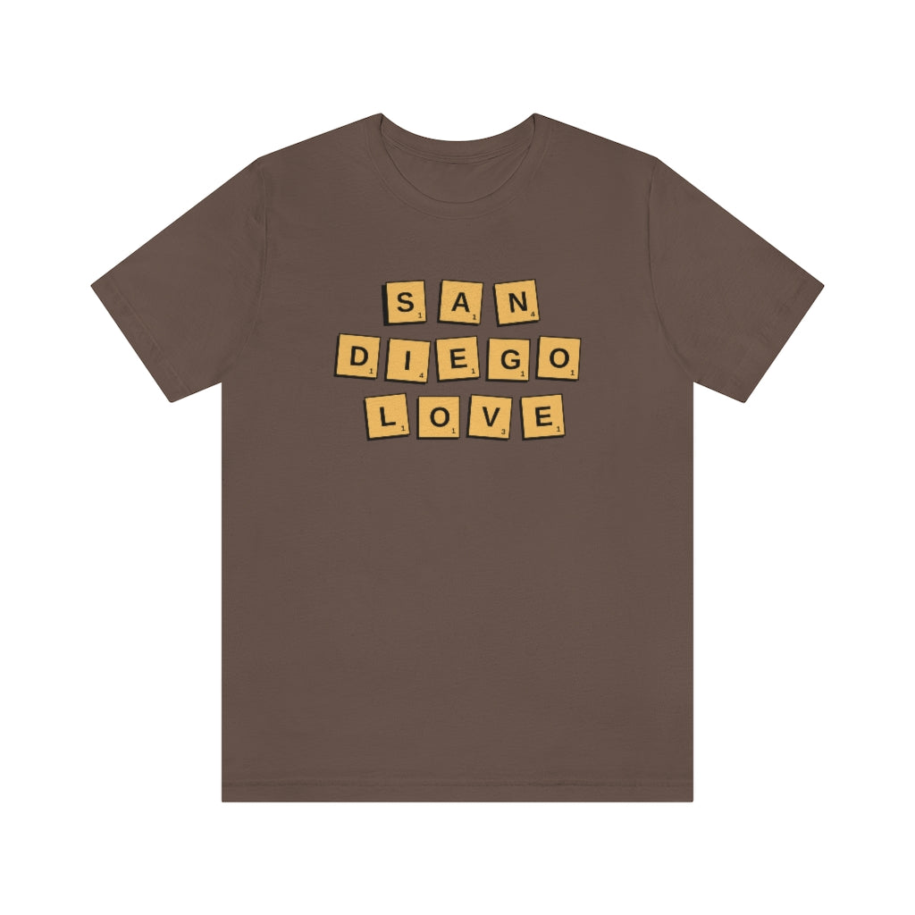 San Diego Scrabble T-Shirt