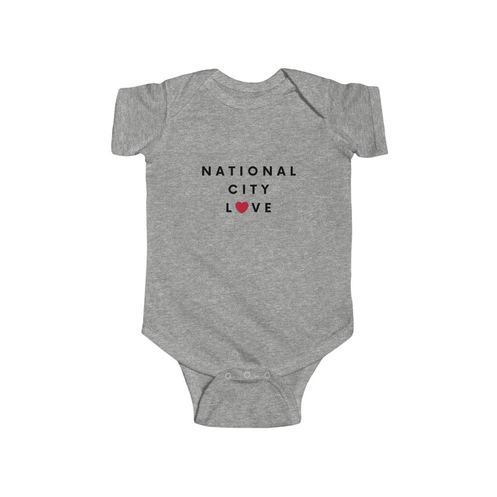 National City Love Baby Onesie, San Diego Area Infant Bodysuit