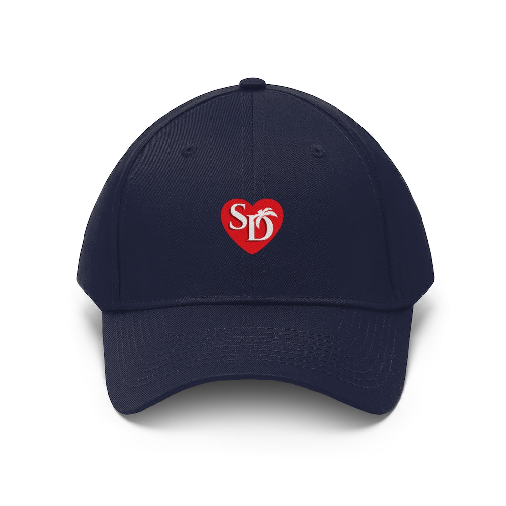 I Heart SD Twill Hat