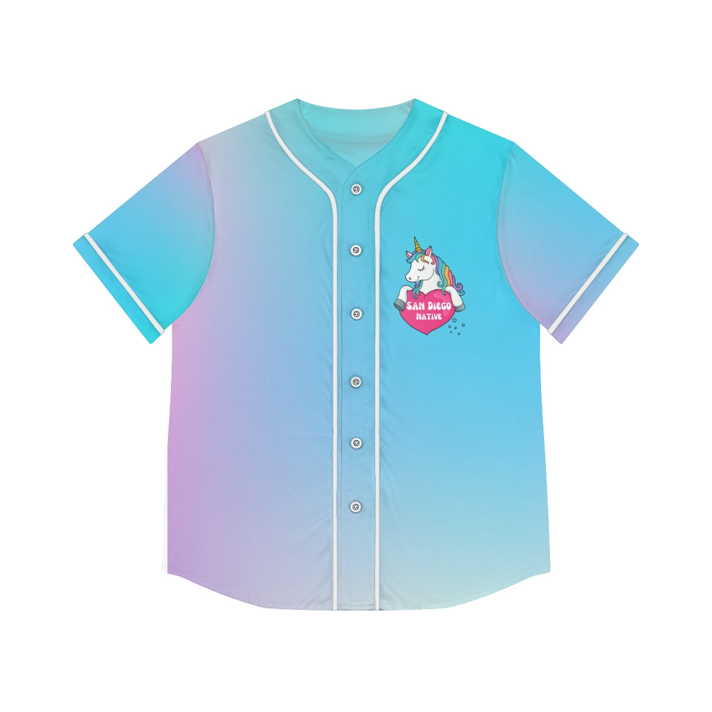 San Diego Native Unicorn Women's Baseball Jersey