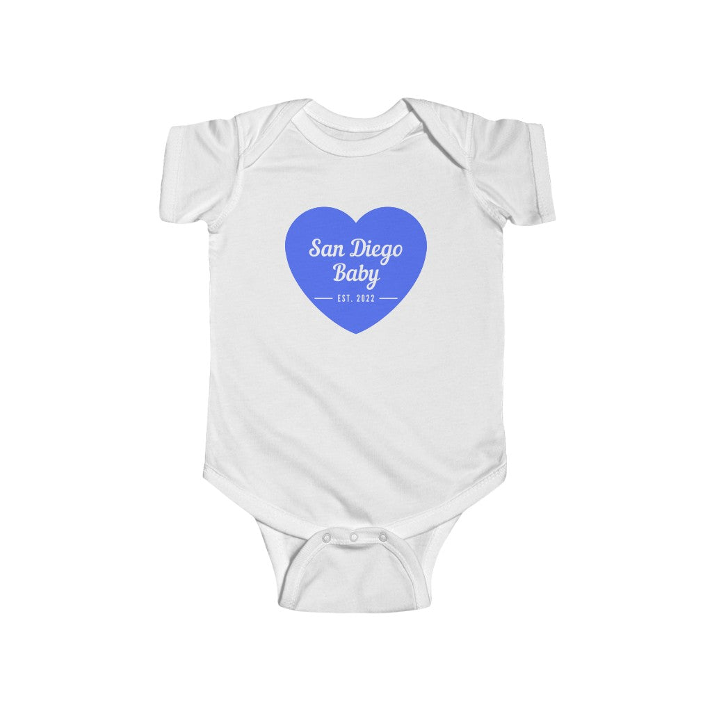 San Diego Baby Onesie (Blue)