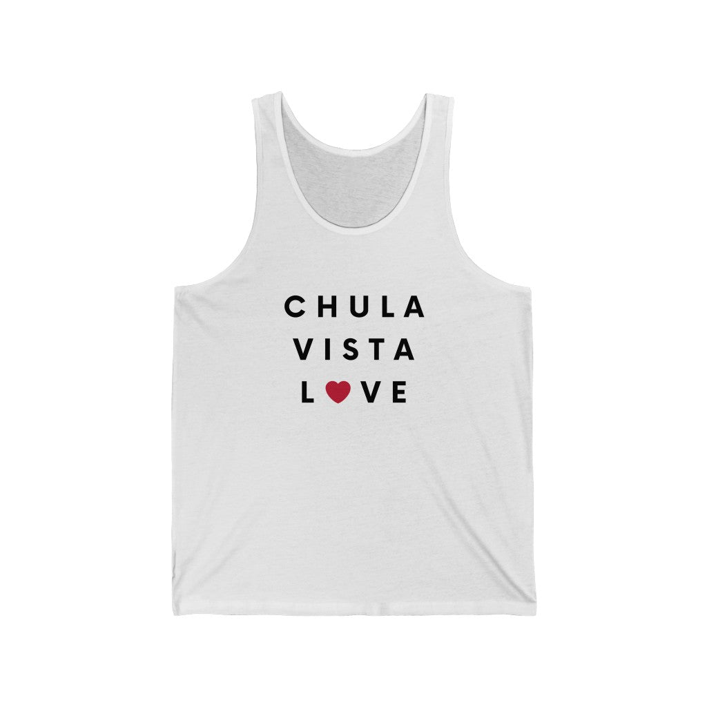 Chula Vista Love Tank, Sleeveless T-Shirt (Unisex)