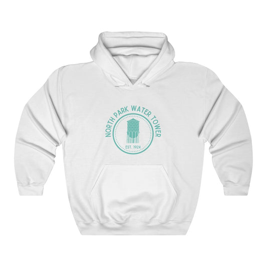 North Park Water Tower Est. Hoodie (Green)