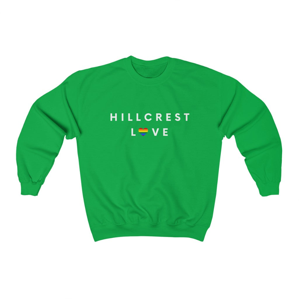 Hillcrest Love Sweatshirt, San Diego Sweater (Unisex) (Multiple Colors Avail)