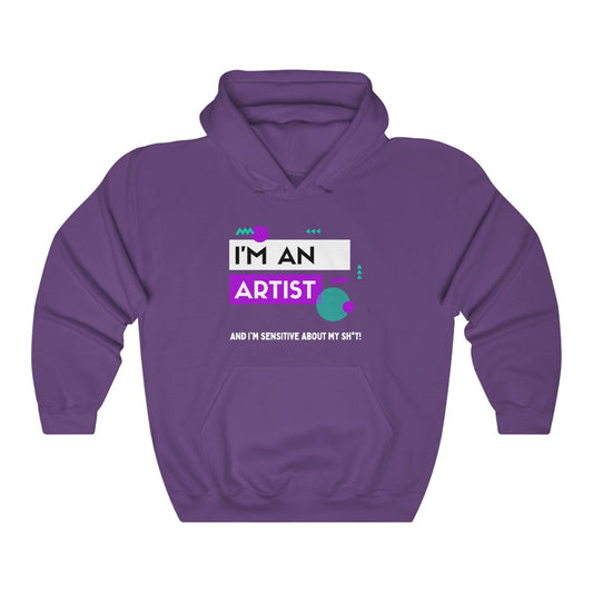 I'm an Artist Hoodie (Purple)