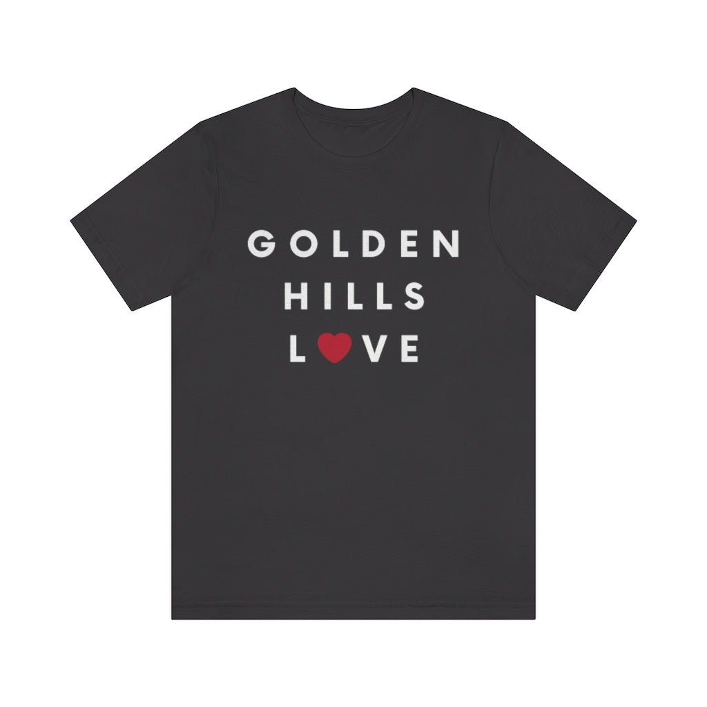 Golden Hills Love Tee