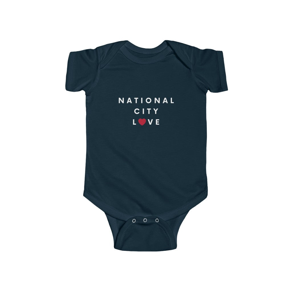 National City Love Baby Onesie, San Diego Area Infant Bodysuit