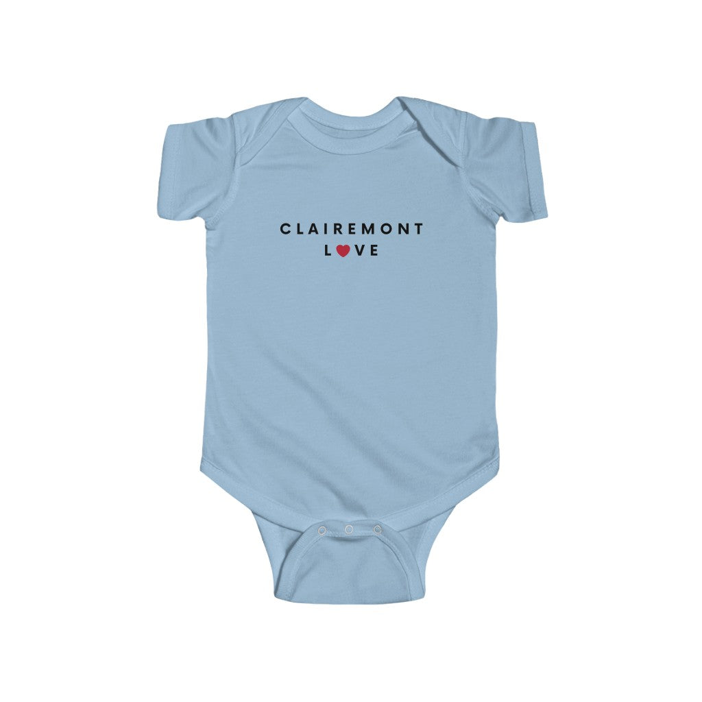 Clairemont Love Baby Onesie, San Diego Infant Bodysuit