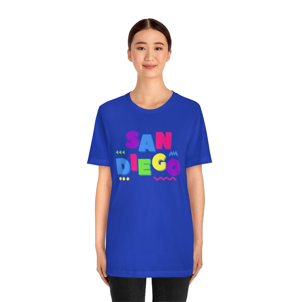 Colorful San Diego T-Shirt