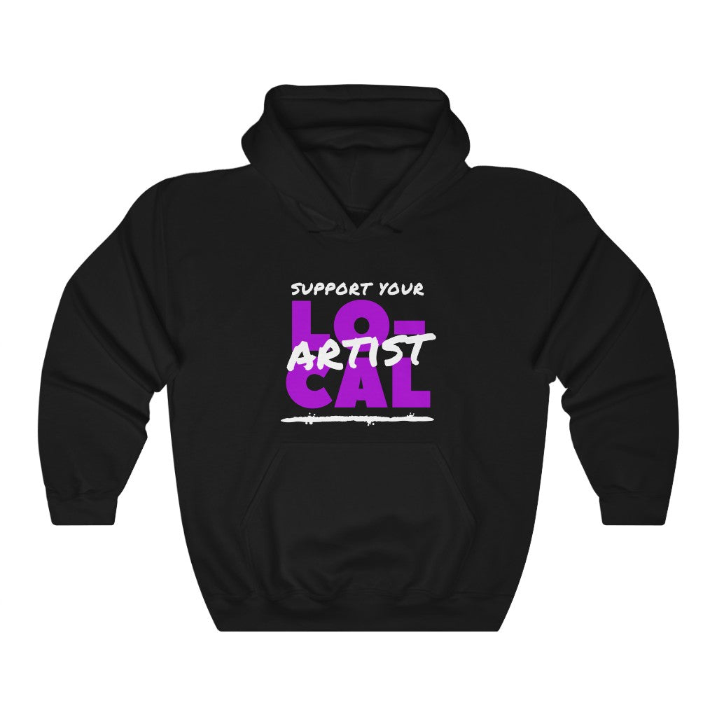 Support Your Local Artist Hoodie (Purple)