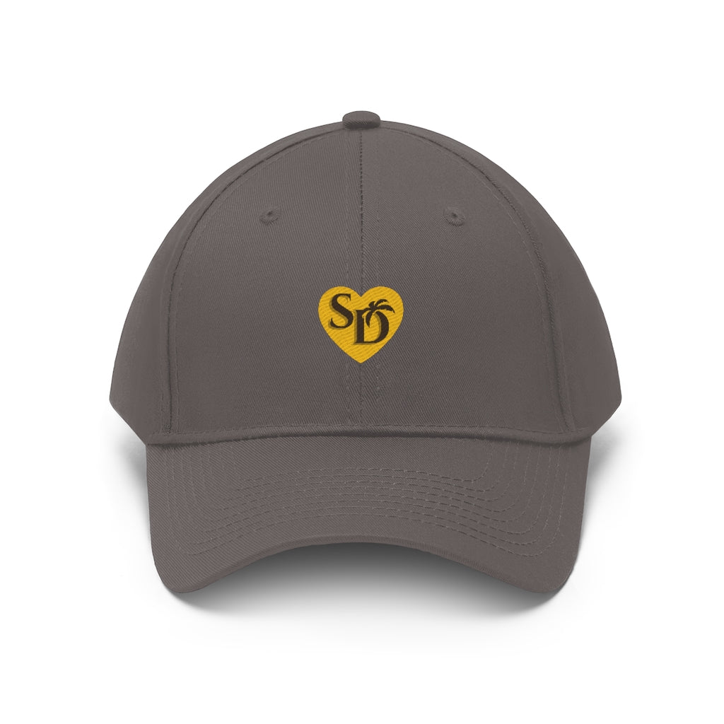 SD Brown and Gold Hat