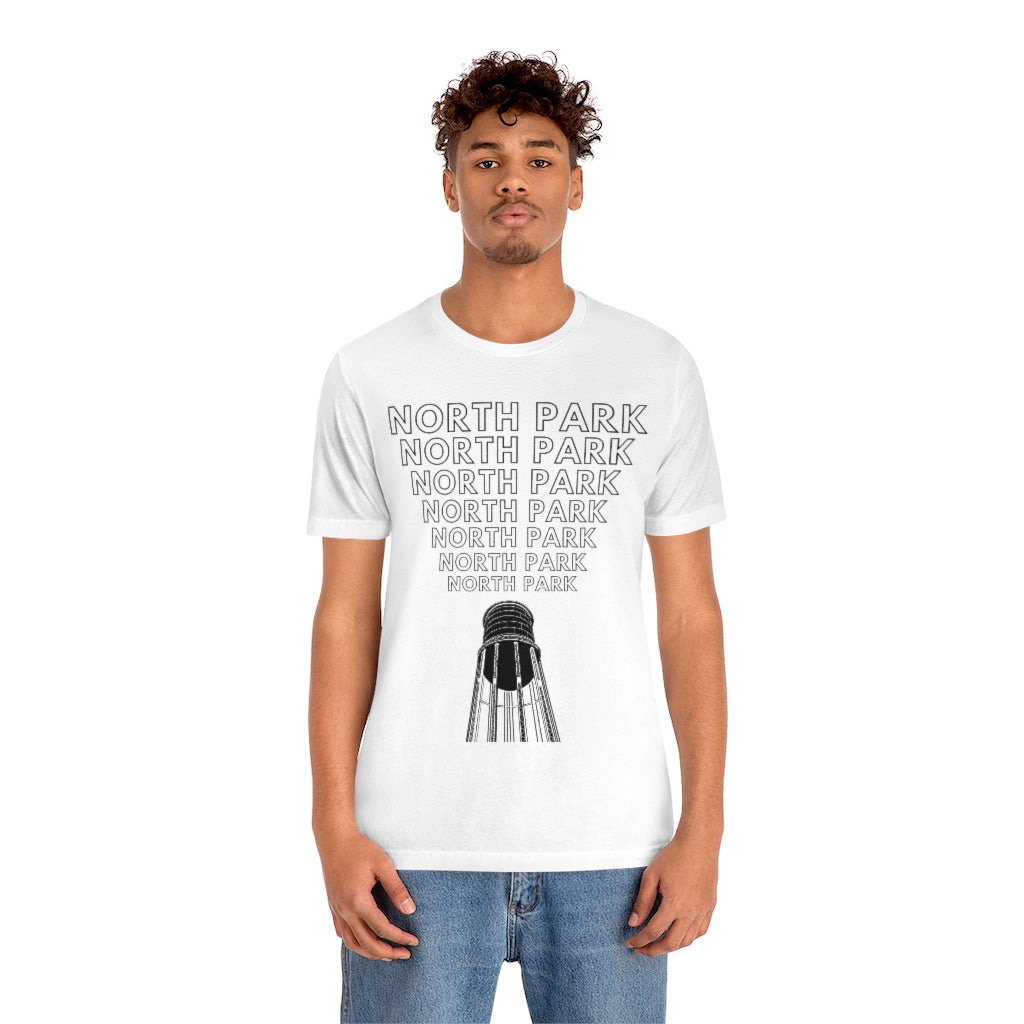 "Yell North Park" Water Tower T-Shirt