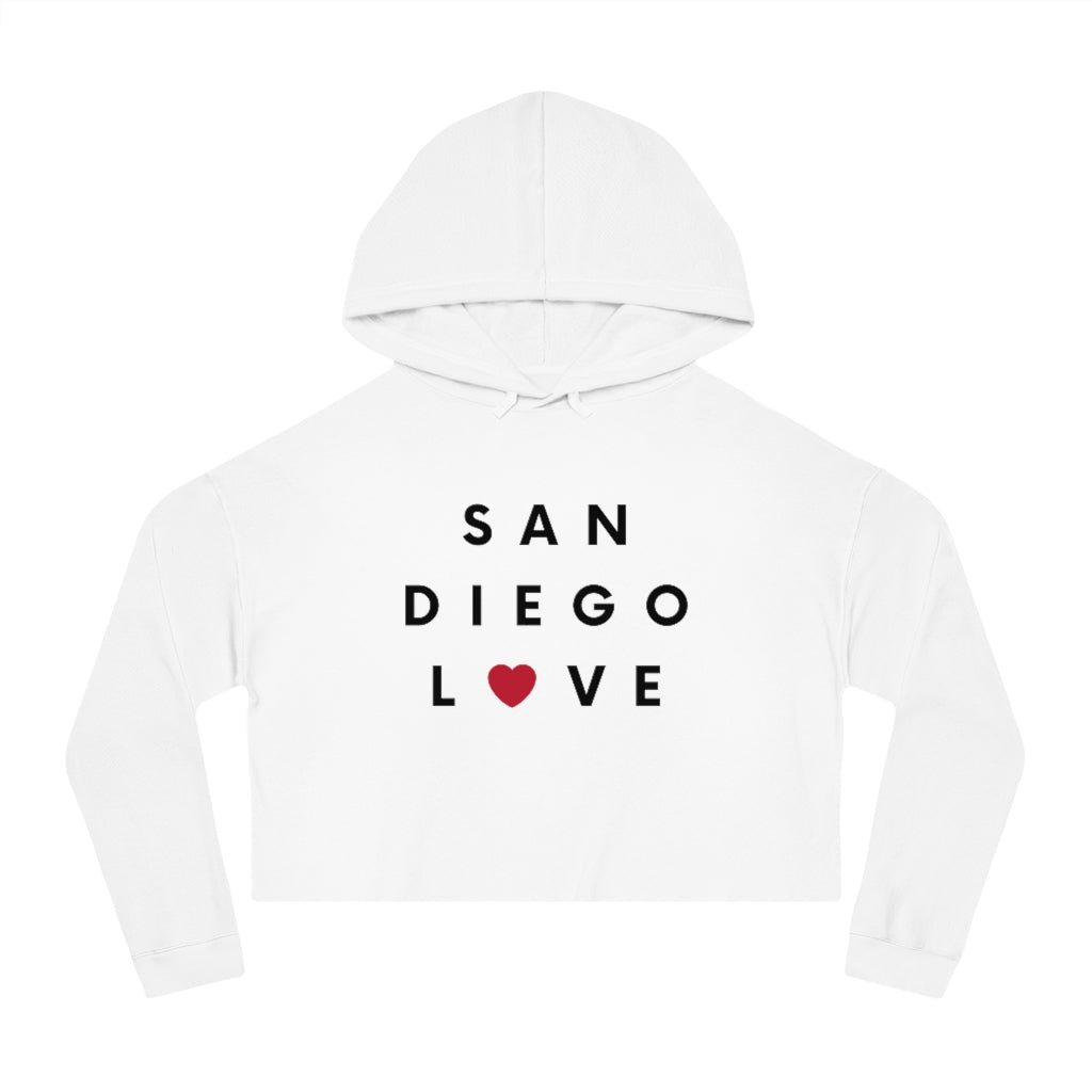 San Diego Love Women's Cropped Hoodie