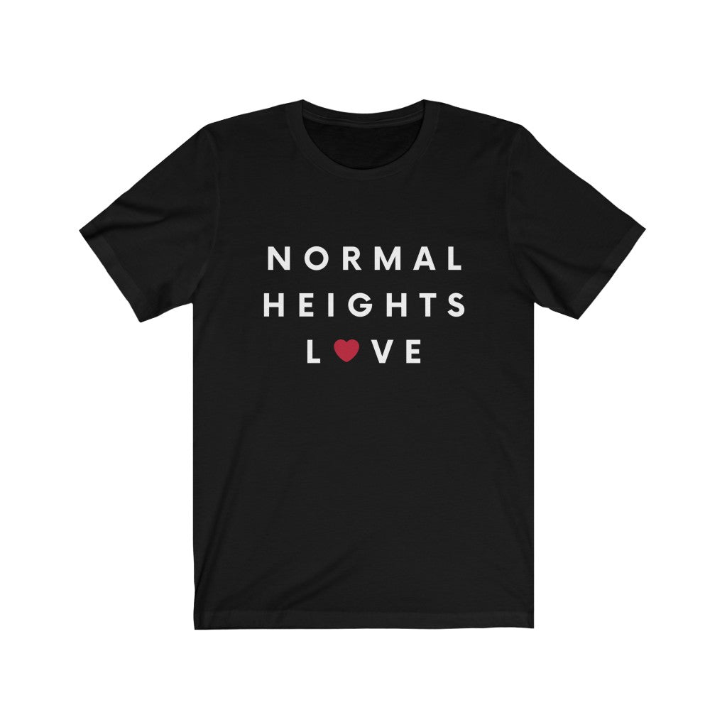 Normal Heights Love Tee, San Diego Neighborhood T-Shirt (Unisex) (Multiple Colors Avail)