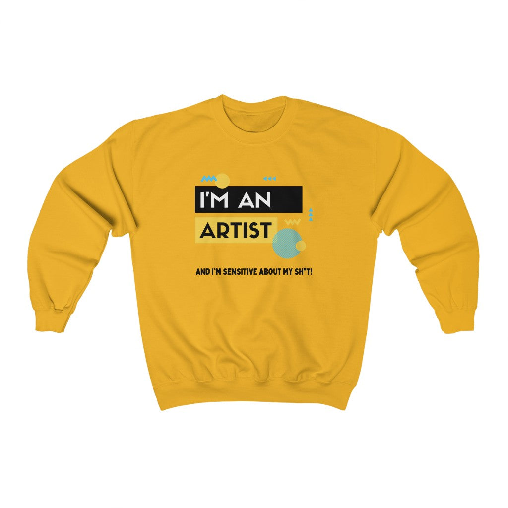 I'm an Artist Sweatshirt (Yellow)