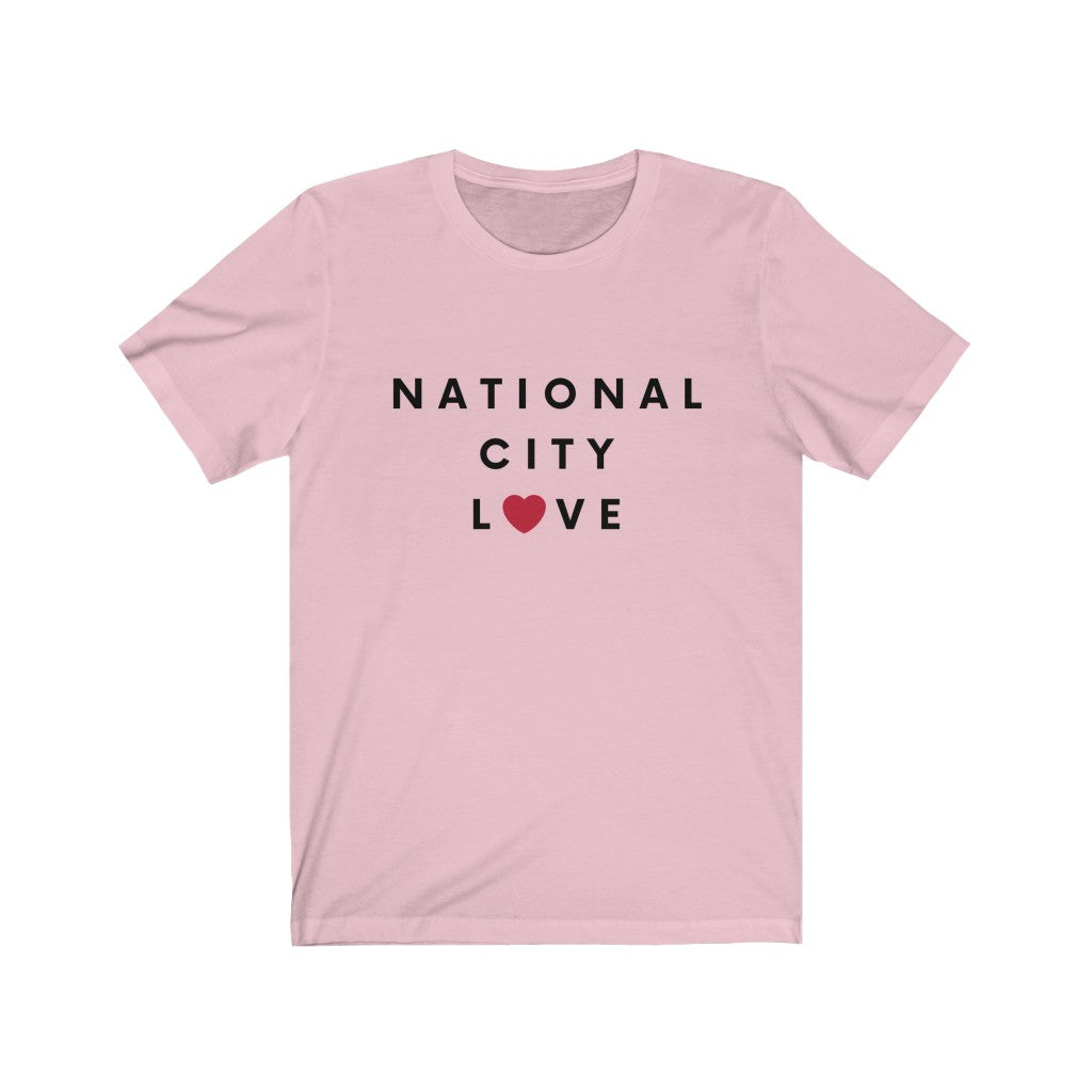 National City Love Tee, San Diego County T-Shirt (Unisex) (Multiple Colors Avail)