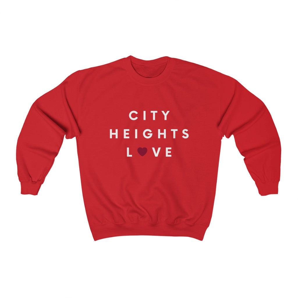 City Heights Love Sweatshirt, SD Sweater (Unisex)