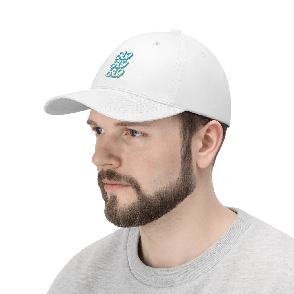 619 Hat | Teal SD Dad Cap