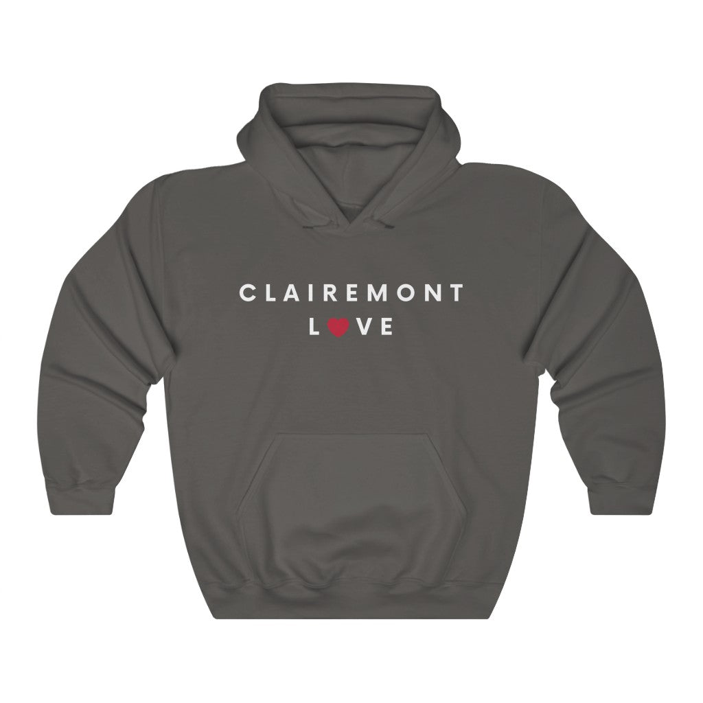 Clairemont Love Hoodie, San Diego Neighborhood Hooded Sweatshirt (Unisex) (Multiple Colors Avail)