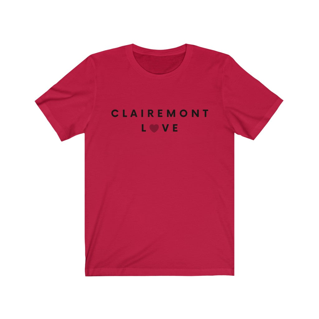 Clairemont Love Tee, San Diego Neighborhood T-Shirt (Unisex) (Multiple Colors Avail)