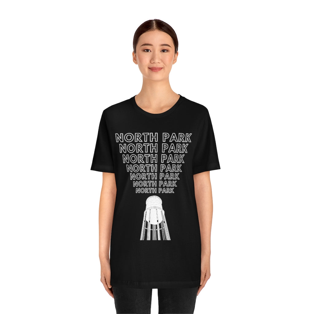 "Yell North Park" Water Tower T-Shirt