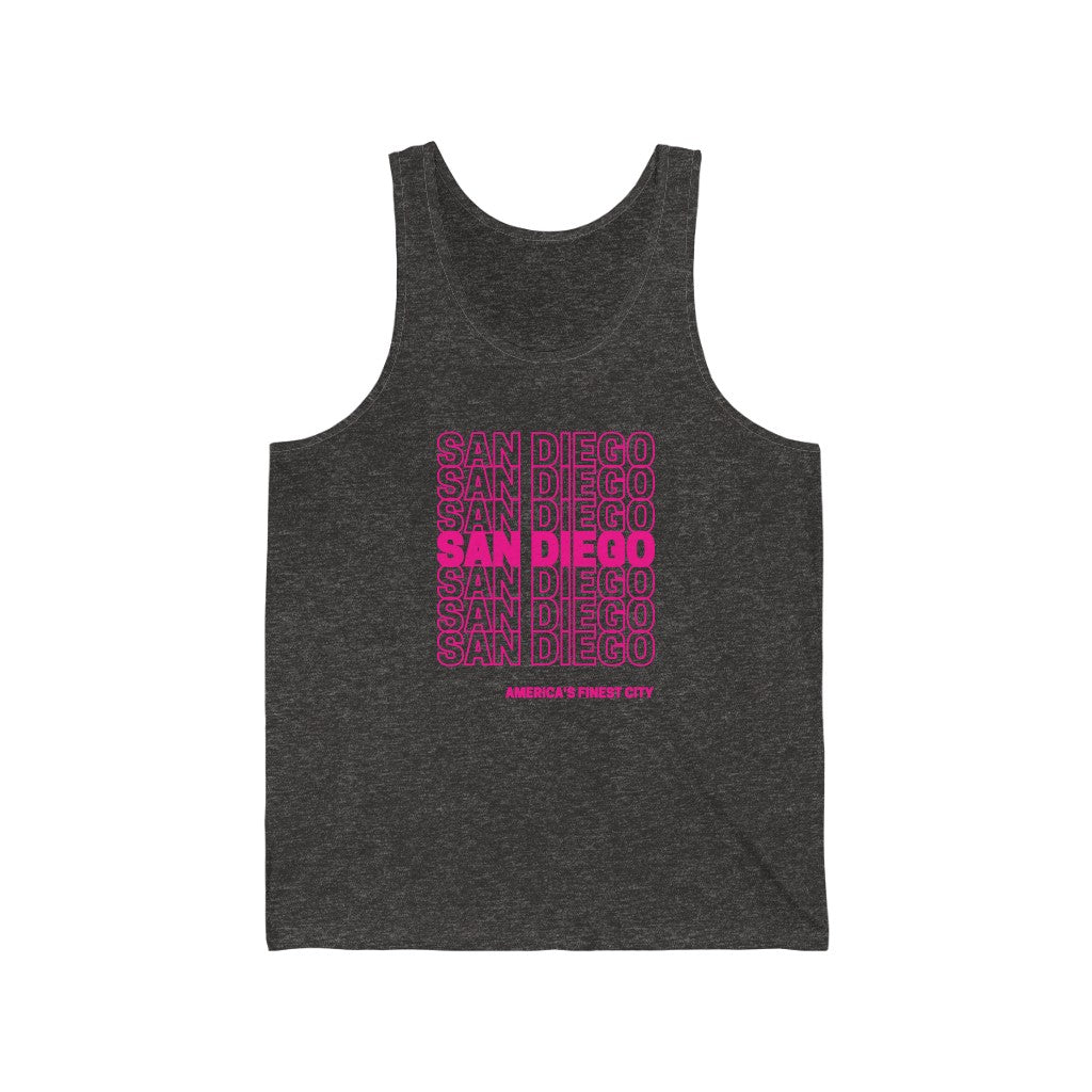 San Diego "Thank You" Tank (Pink)