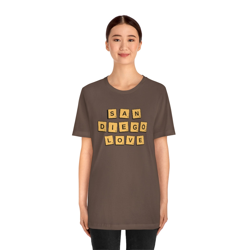 San Diego Scrabble T-Shirt