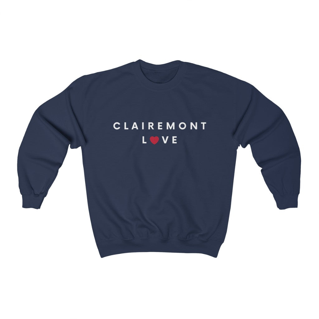 Clairemont Love Sweatshirt, San Diego Neighborhood Sweater (Unisex) (Multiple Colors Avail)