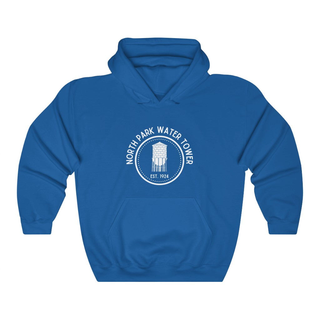 North Park Water Tower Est. Hoodie, SD Hooded Sweatshirt (Unisex)