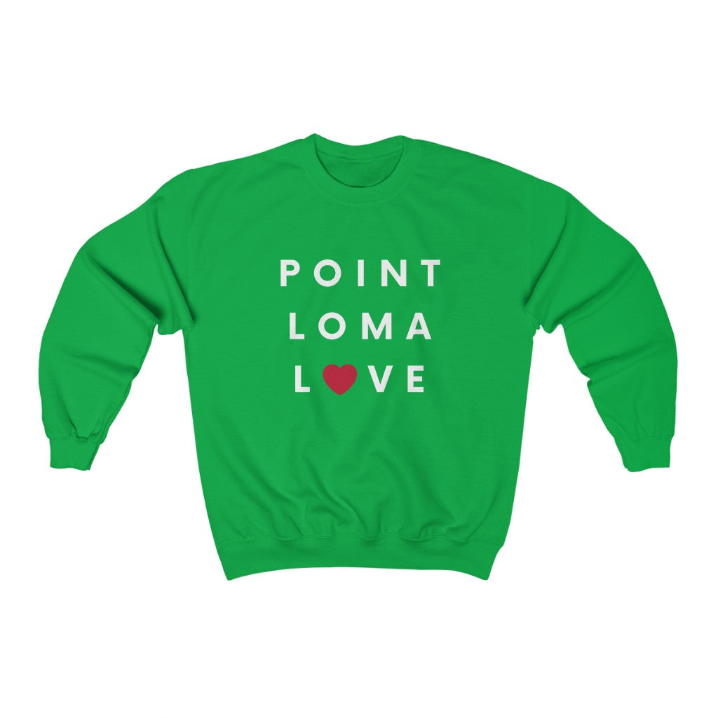 Point Loma Love Sweatshirt, San Diego Neighborhood Sweater (Unisex) (Multiple Colors Avail)